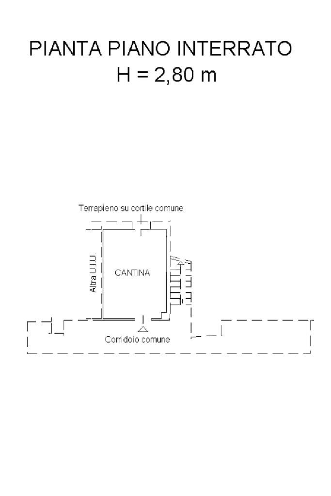 Bilocale Viale del castello, Moncalieri - planimetria 1