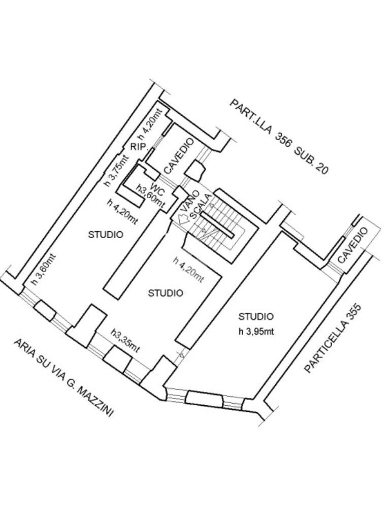 Quadrilocale Via mazzini, Sarzana - planimetria 1