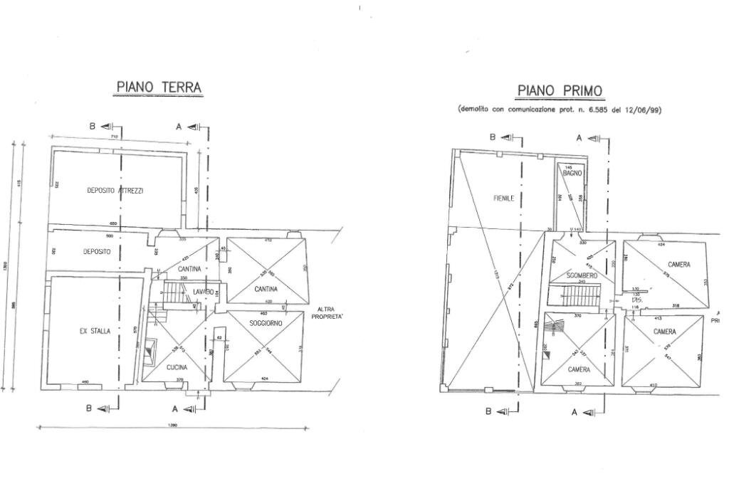 Casa indipendente Via Tiola, Valsamoggia (zona Modena Est) - planimetria 1