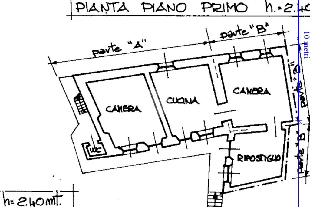 Casa semi indipendente Via sant'anna, Balangero - planimetria 1