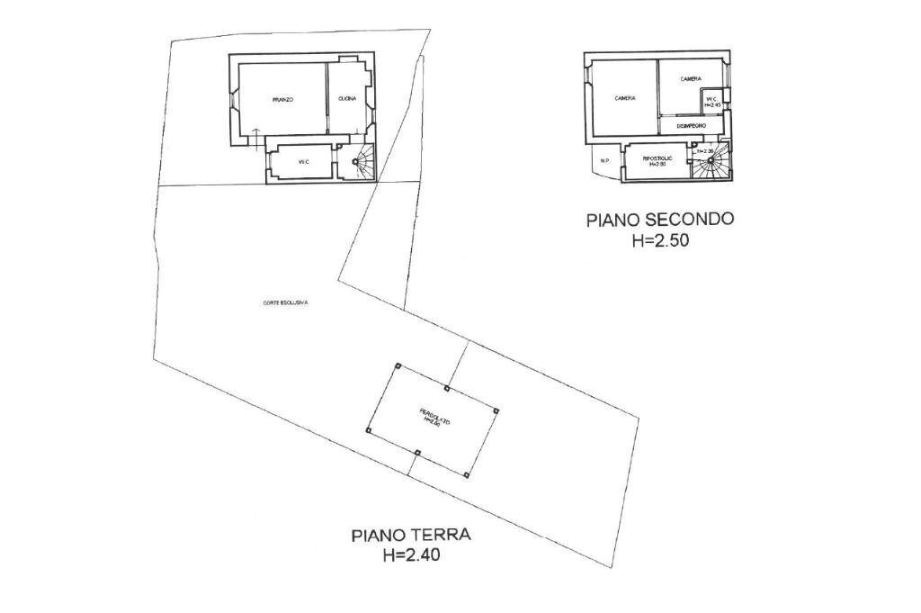 Casa indipendente Via roma, San Giovanni in Marignano - planimetria 1