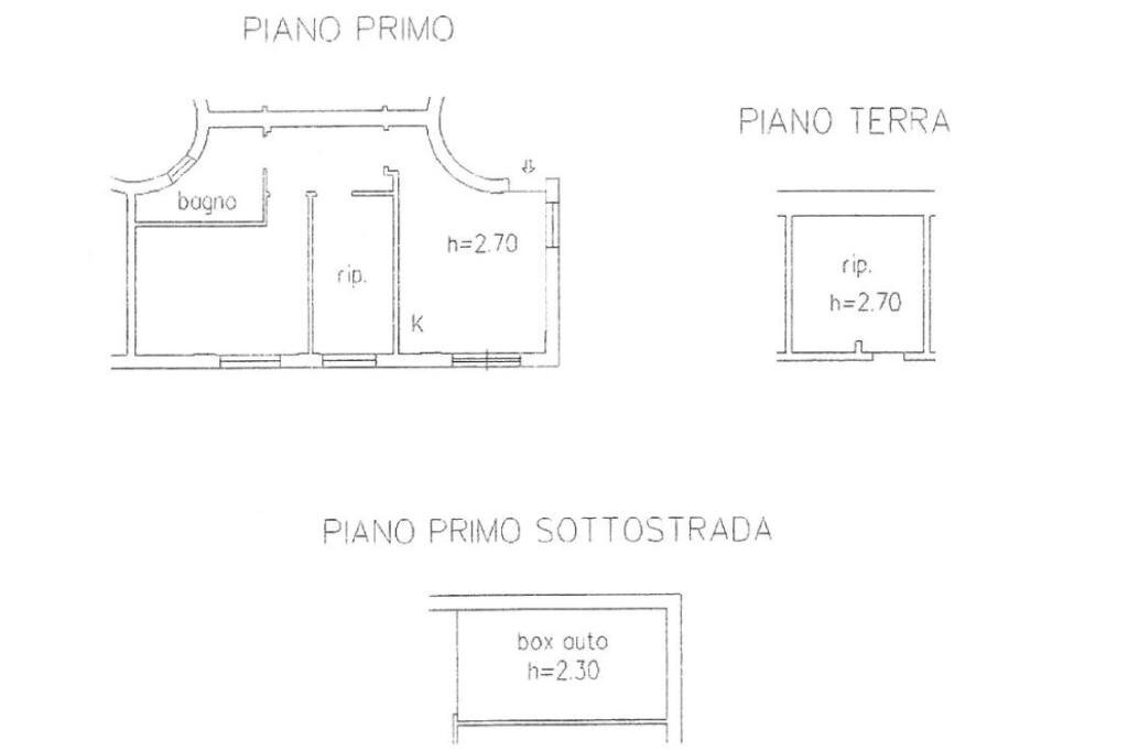 Trilocale Via Risara, Montelabbate - planimetria 1