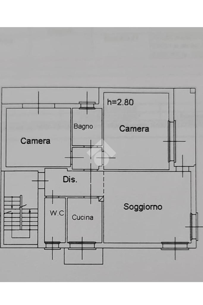Quadrilocale Via Fiore, Caselle Torinese - planimetria 1