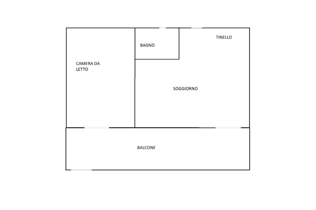 Rustico Via Comba Carle, Barge - planimetria 1