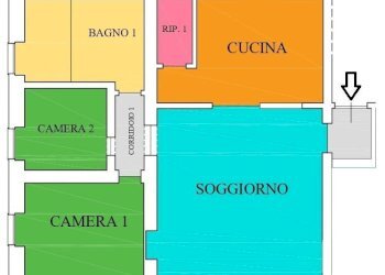 Quadrilocale corso Martinetti, Genova (zona Sampierdarena) - foto 15