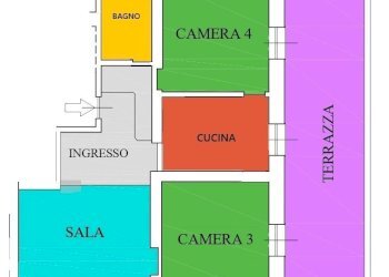 Quadrilocale corso Martinetti, Genova (zona Sampierdarena) - foto 13