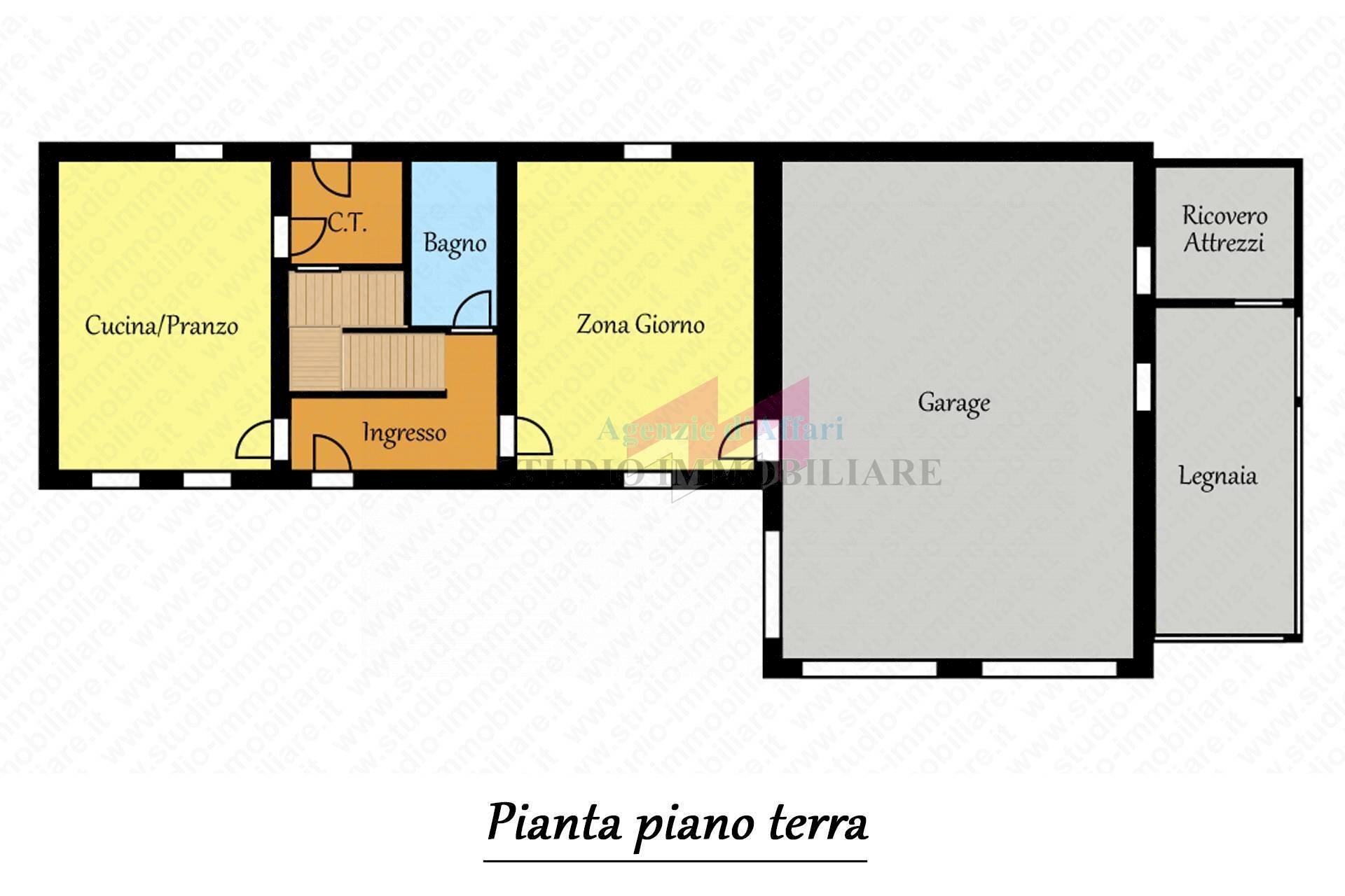 Foto 14 - Villa via Trento
 
1252, Trecenta - planimetria 1