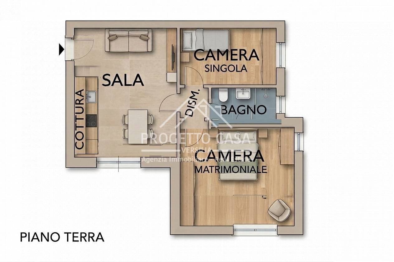 Foto 24 - Appartamento VIA s. francesco, Camaiore - planimetria 1