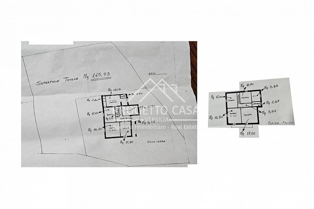 Foto 43 - Casa indipendente VIA CASA CHECCHI, Massarosa - planimetria 1