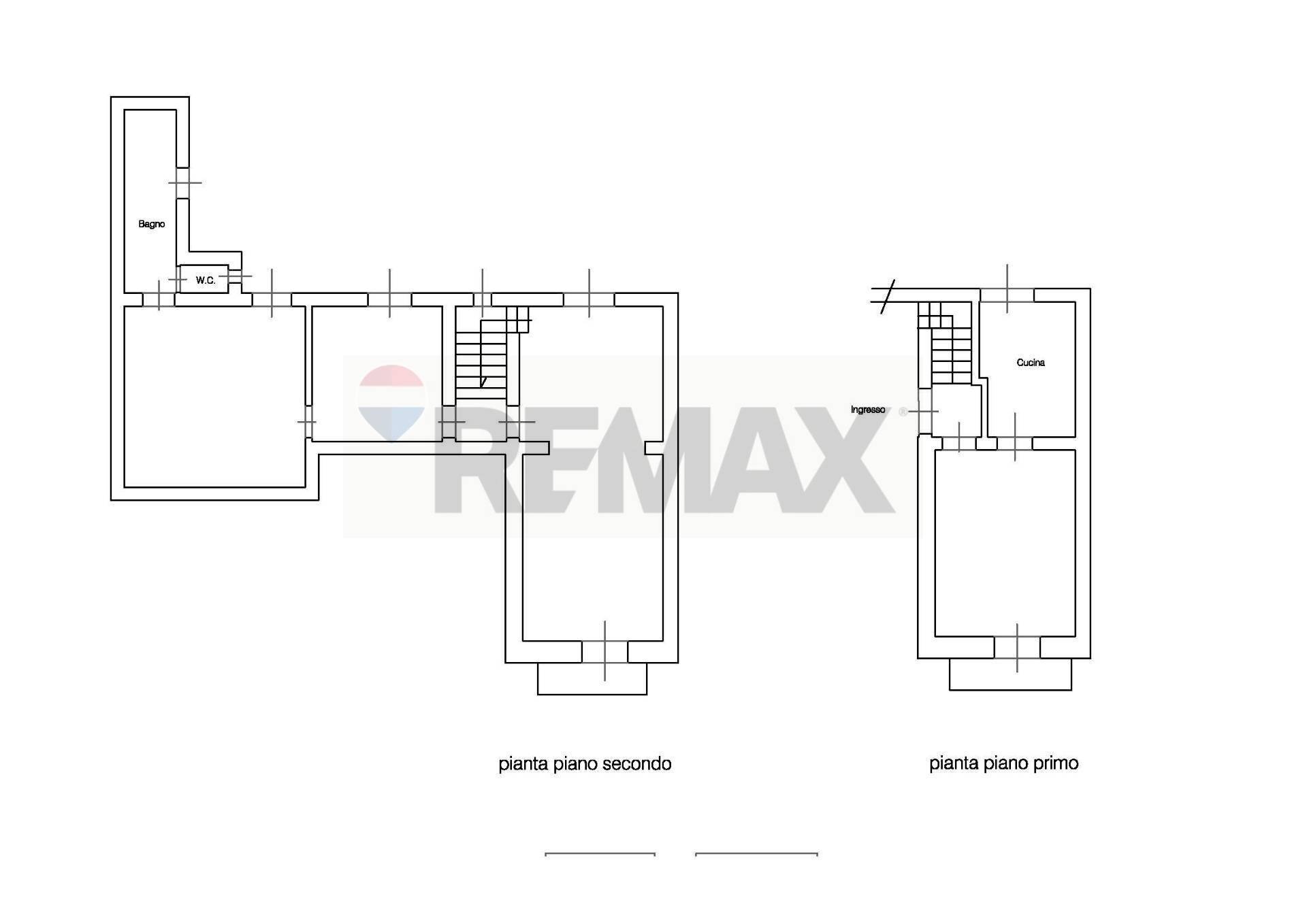 Pianta 2D - Quadrilocale via Giovan Battista Nicolosi
 
209, Paterno - foto 3