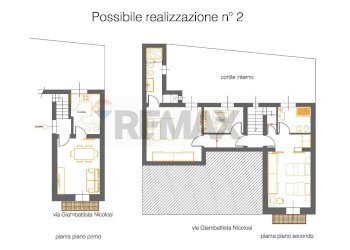 Pianta 2D - Quadrilocale via Giovan Battista Nicolosi
 
209, Paterno - foto 5