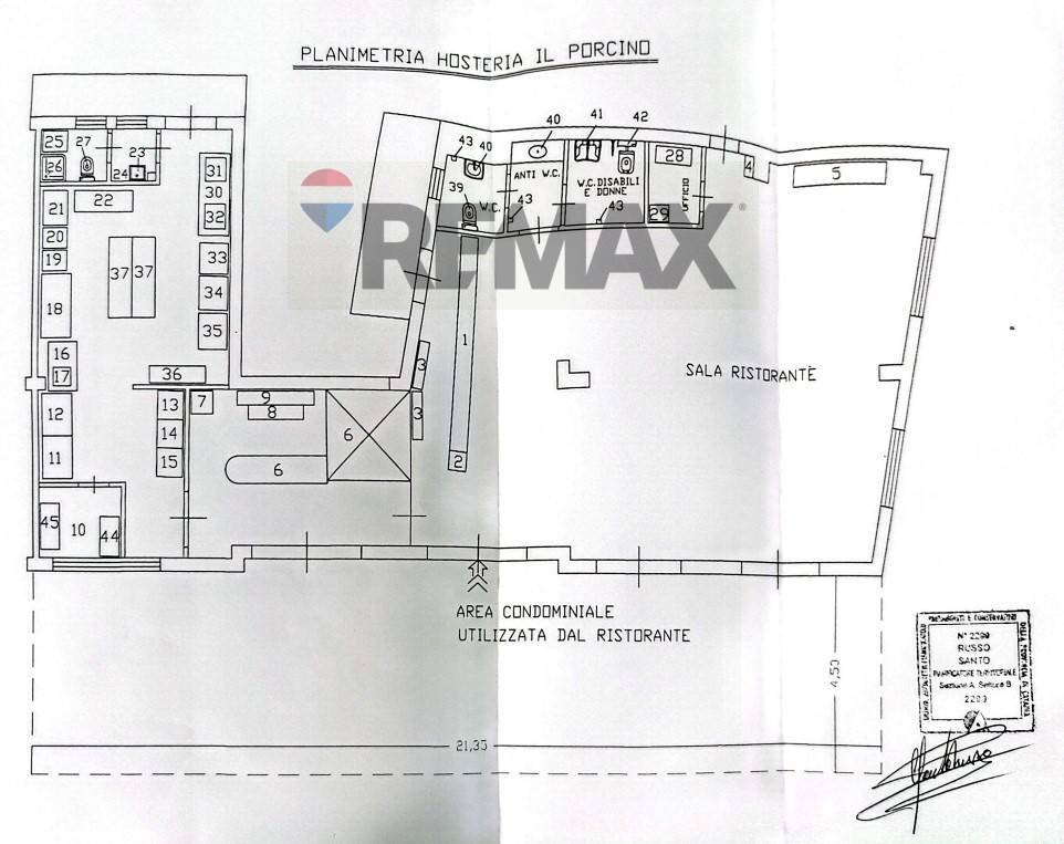 Pianta 2D - Attività Commerciale Via A. De Gasperi
 
2, Zafferana Etnea - planimetria 1