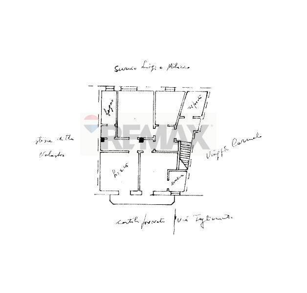 Pianta 2D - Casa semi indipendente via Tagliamento
 
7, Adrano - planimetria 1