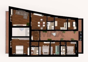 Pianta 3D - Casa indipendente Via Mammani
 
11, Mascalucia - foto 37