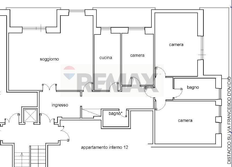 Pianta 2D - Apartment Via Francesco D'ovidio
 
97, Roma - floor plans 1