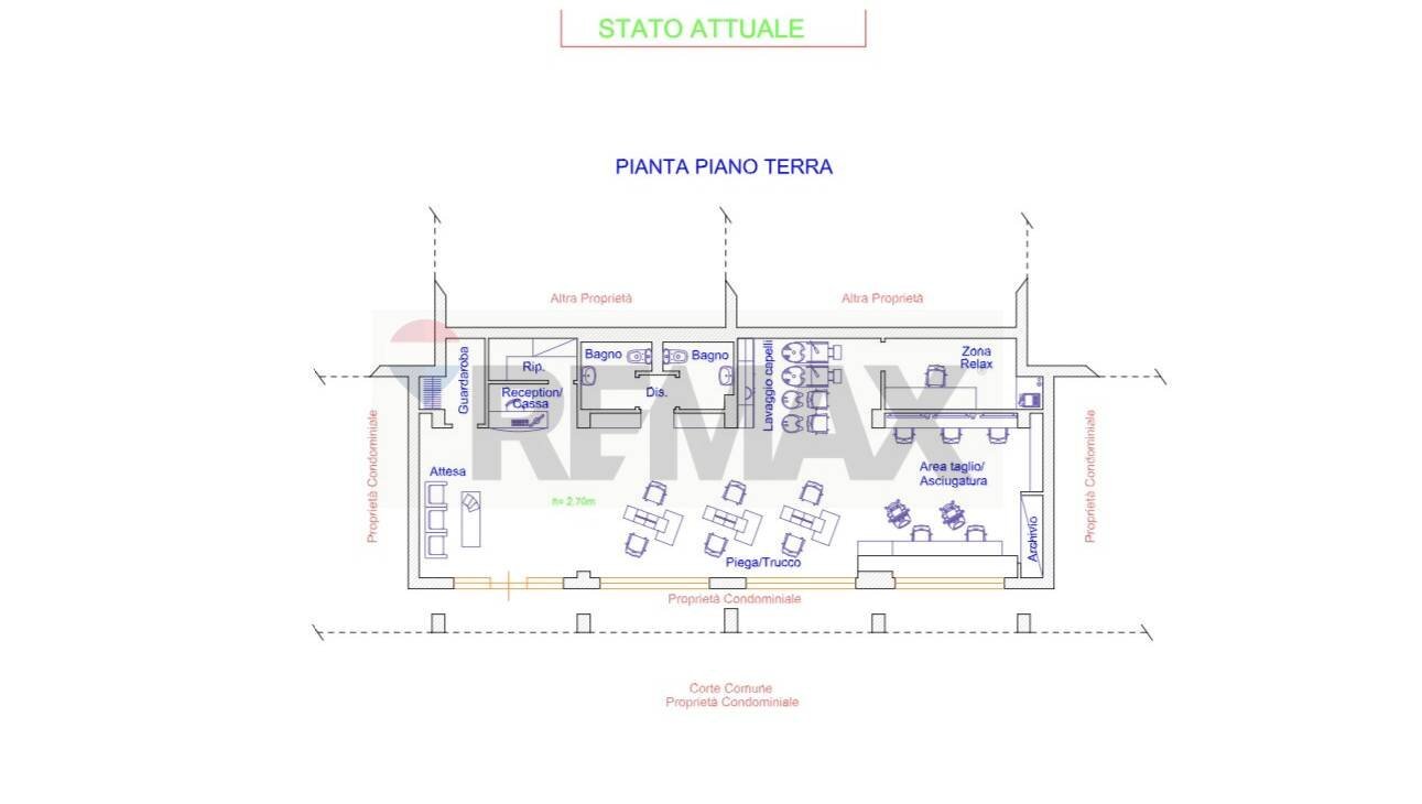 Pianta 2D - Commercial Premises Via Eugubina
66/E, Perugia - photo 3
