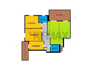 Pianta 2D - Appartamento VIA ROTA
 
86, Monza - foto 42