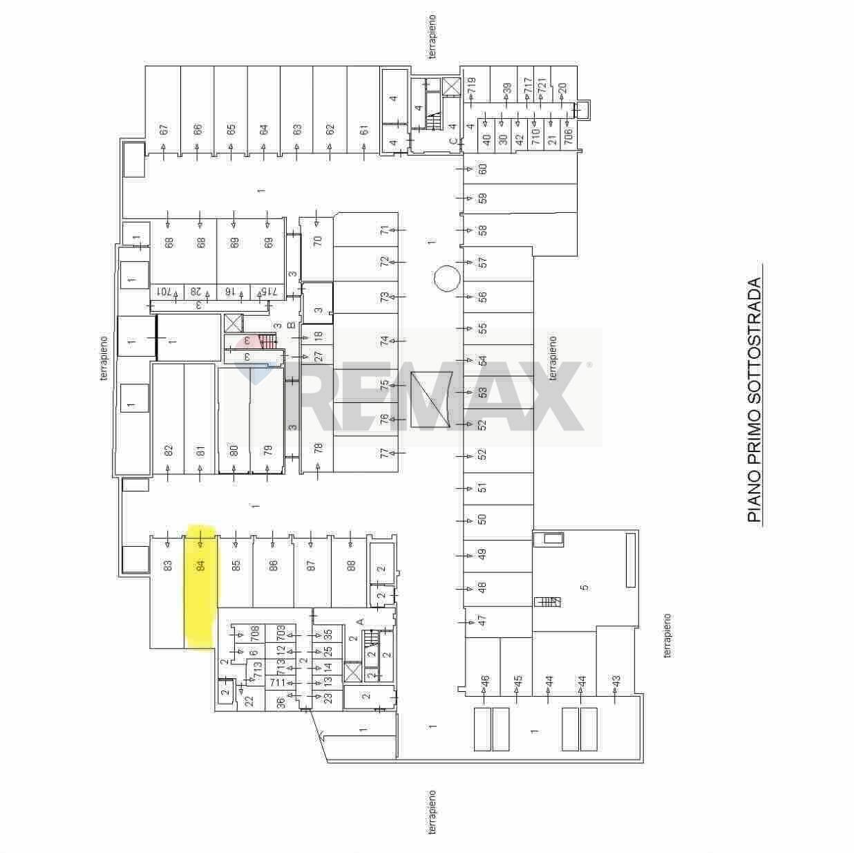 Pianta 2D - Box Via Vecellio
 
62, Lissone - planimetria 1