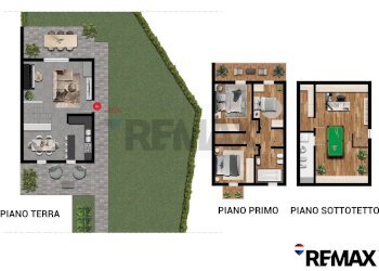 Pianta 2D - Villa Costa Volpino - photo 8
