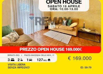 Soggiorno - Quadrilocale PIAZZA MADONNA DELLE NEVI
 
17, Seriate - foto 1