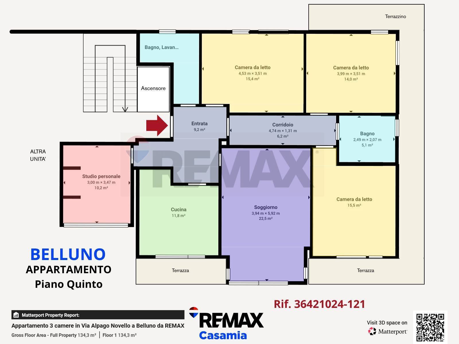 Pianta 2D - Apartment Via Alpago Novello
 
11, Belluno - floor plans 1
