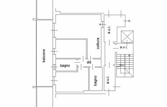 Foto 34 - Three-room apartment Via Pelandi
 
9, Bergamo - floor plans 1