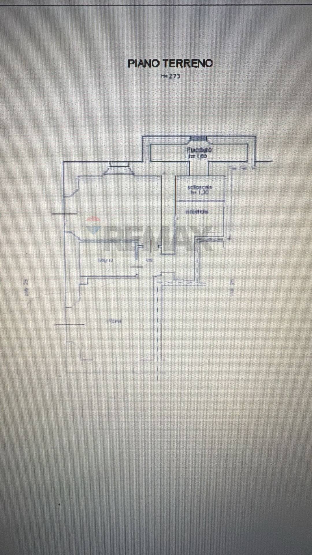 Pianta 2D - Quadrilocale Castelnuovo di Garfagnana - planimetria 1