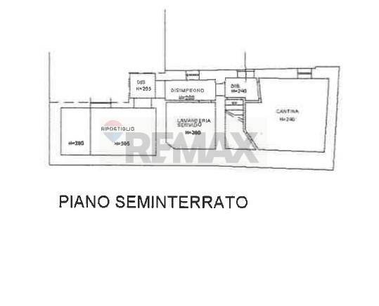 Pianta 2D - Casa semi indipendente Via della Torre Boveglio, Villa Basilica - planimetria 1