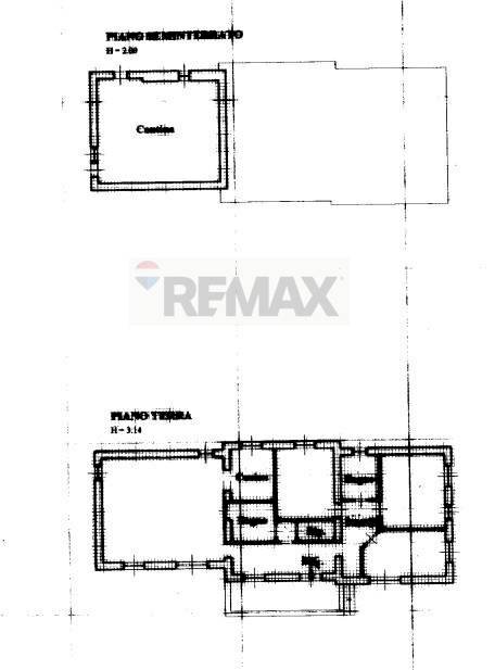 Pianta 2D - Villa Bagni di Lucca - planimetria 1