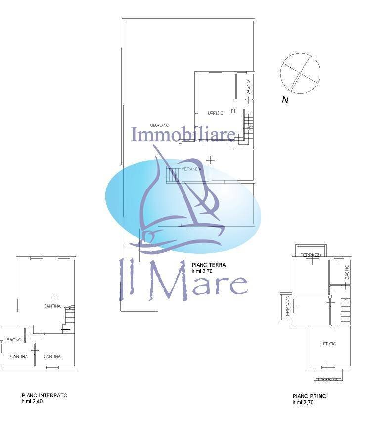 Foto 51 - Independent house VIA DE GASPERI, Camaiore - floor plans 1
