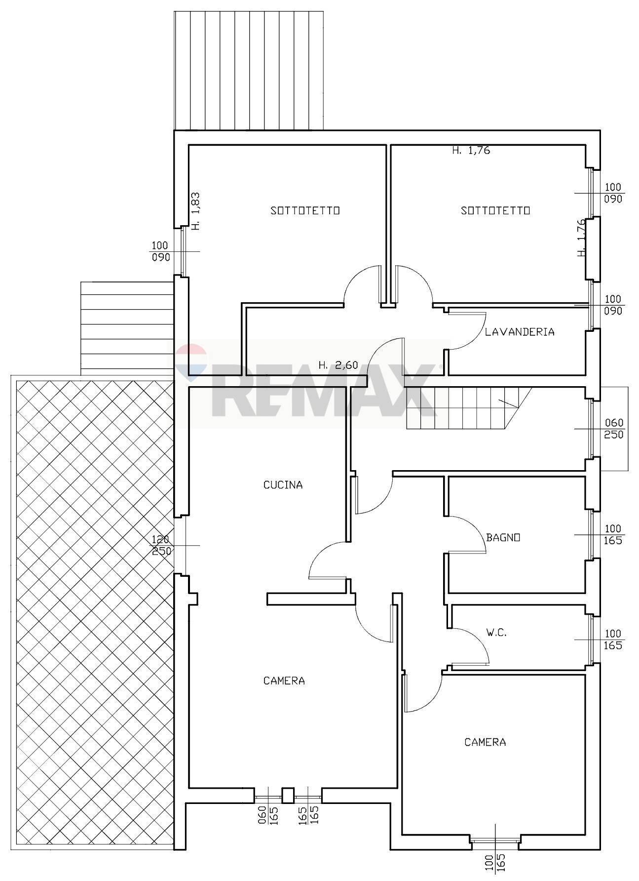 Pianta 2D - Quadrilocale Strada Traversante Ravadese
 
30, Parma - planimetria 1