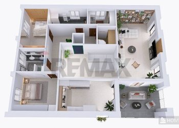 Pianta 3D - Villa Via Roncaccio
 
4, Laveno-Mombello - foto 58