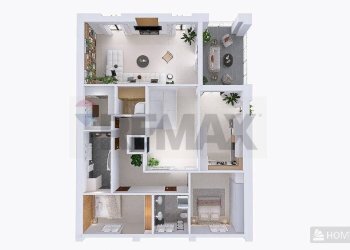 Pianta 3D - Villa Via Roncaccio
 
4, Laveno-Mombello - foto 60