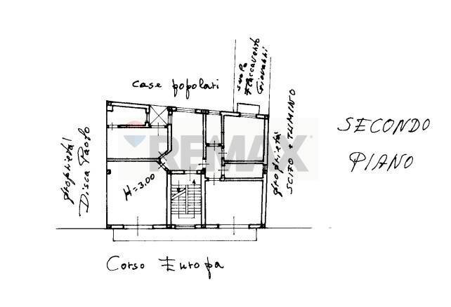Pianta 2D - Apartment Chiaramonte Gulfi - floor plans 1