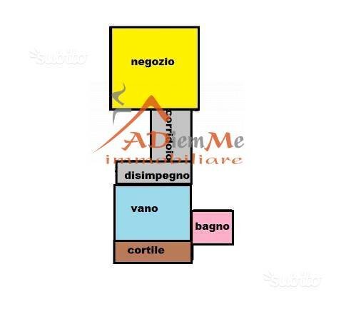 Foto 1 - Locale Commerciale Via Benedetto Croce, Pisa - planimetria 1