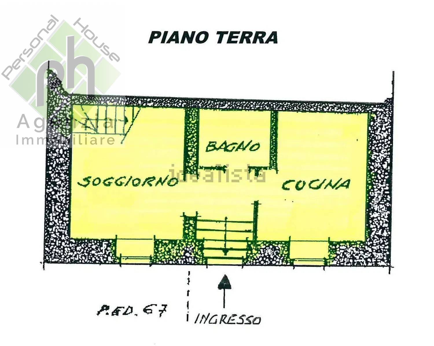 Foto 12 - Trilocale Via Cesare Battisti, Valdaone - planimetria 1