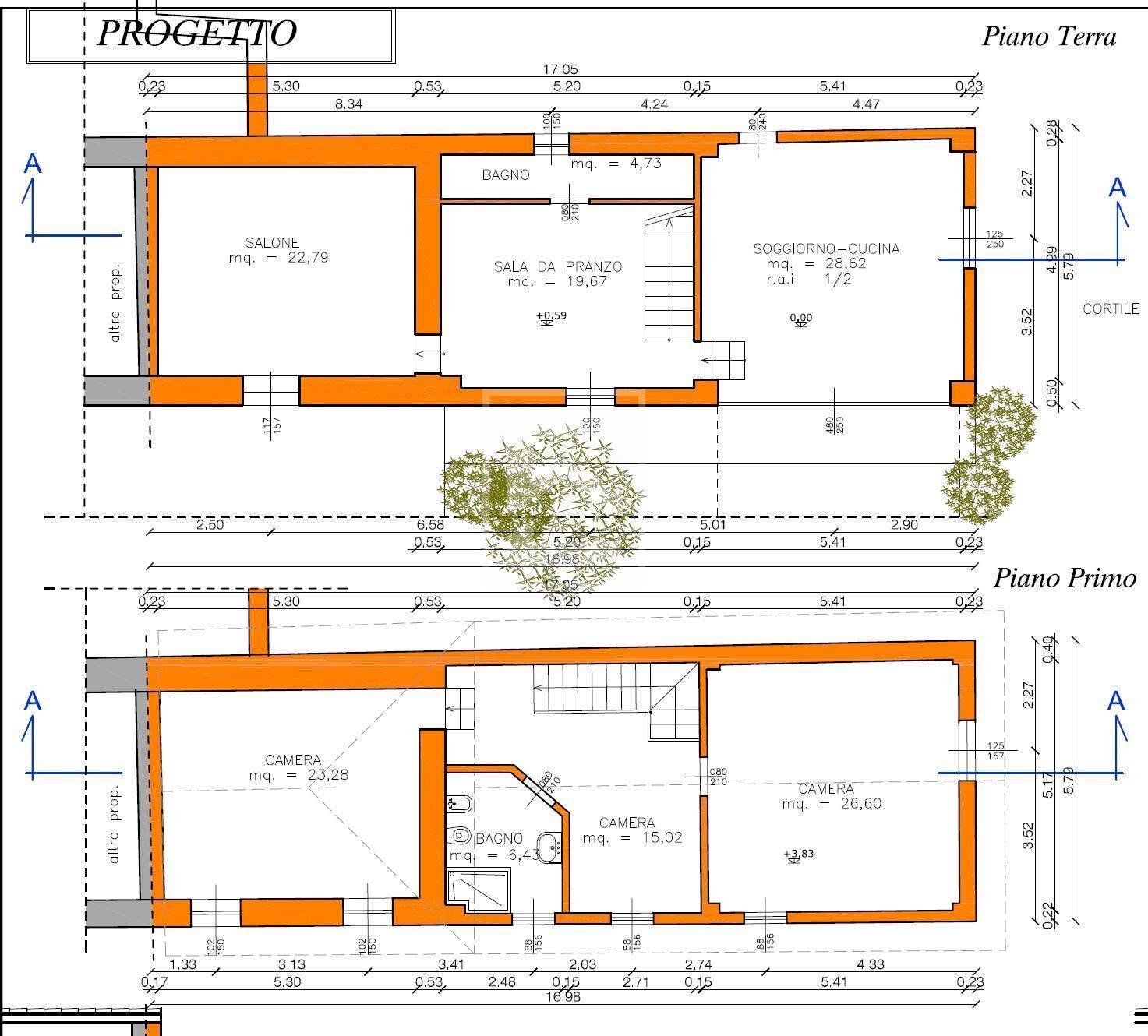 Foto 56 - Casa indipendente via xxv aprile
 
39, Manerba del Garda - planimetria 1