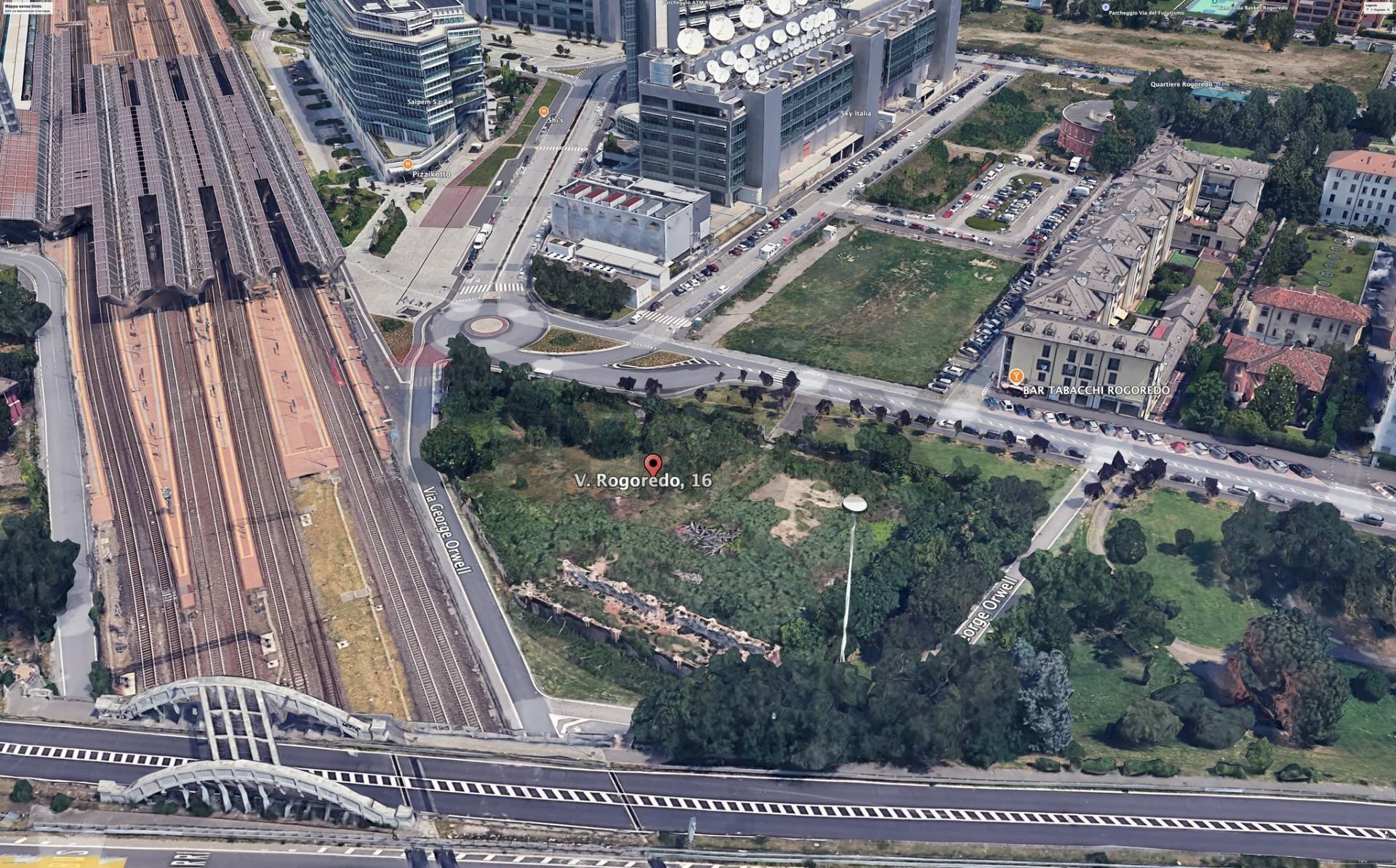 Posizione della mappa - Terreno edificabile Via Rogoredo
16, Milano - foto 3