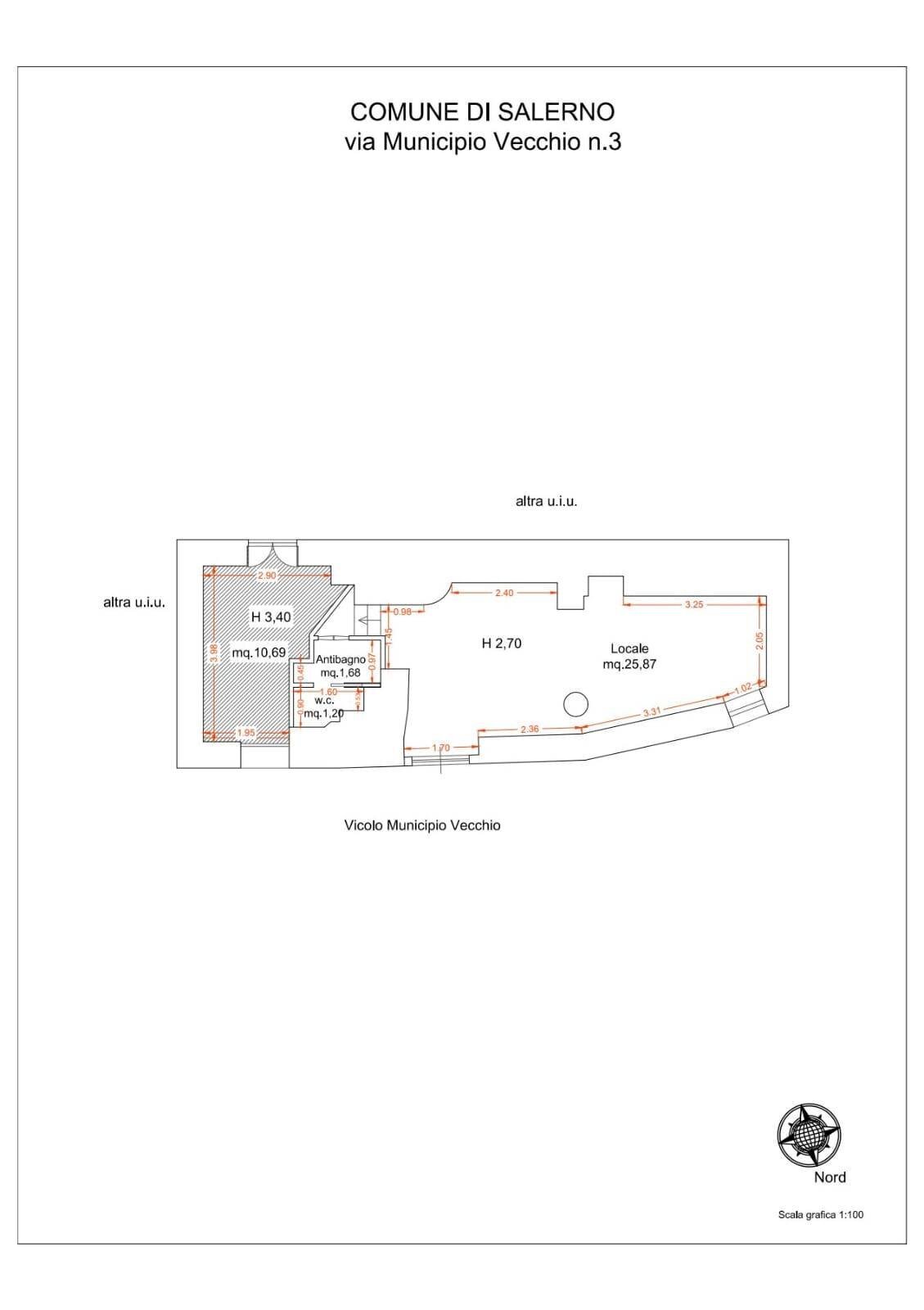Foto 8 - Commercial Activity Via Dogana Vecchia
 
40, Salerno - floor plans 1