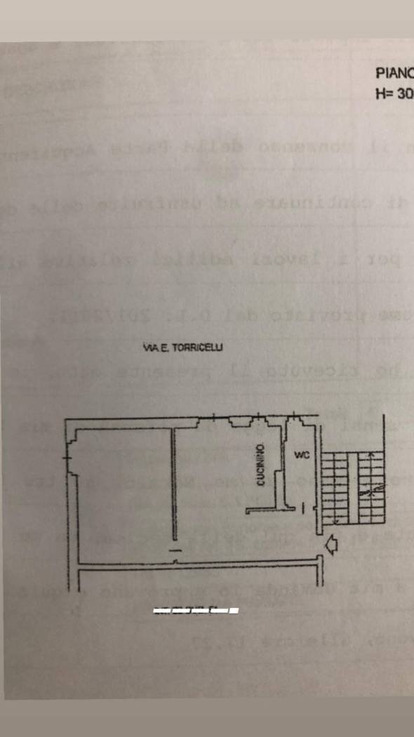 Appartamento via Evangelista Torricelli, Genova (zona Borgoratti) - planimetria 1