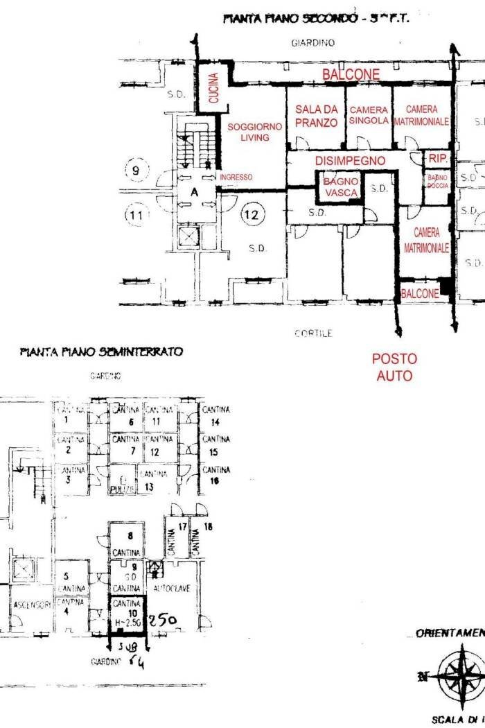 Appartamento via Pianezza, 71, Alpignano - planimetria 1