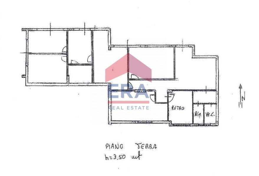 Foto 11 - Locale Commerciale Via della Pace, Trapani - planimetria 1