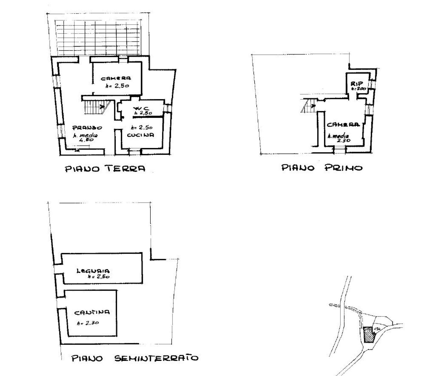 planimetria - Casa indipendente Podalla, Fiastra - planimetria 1
