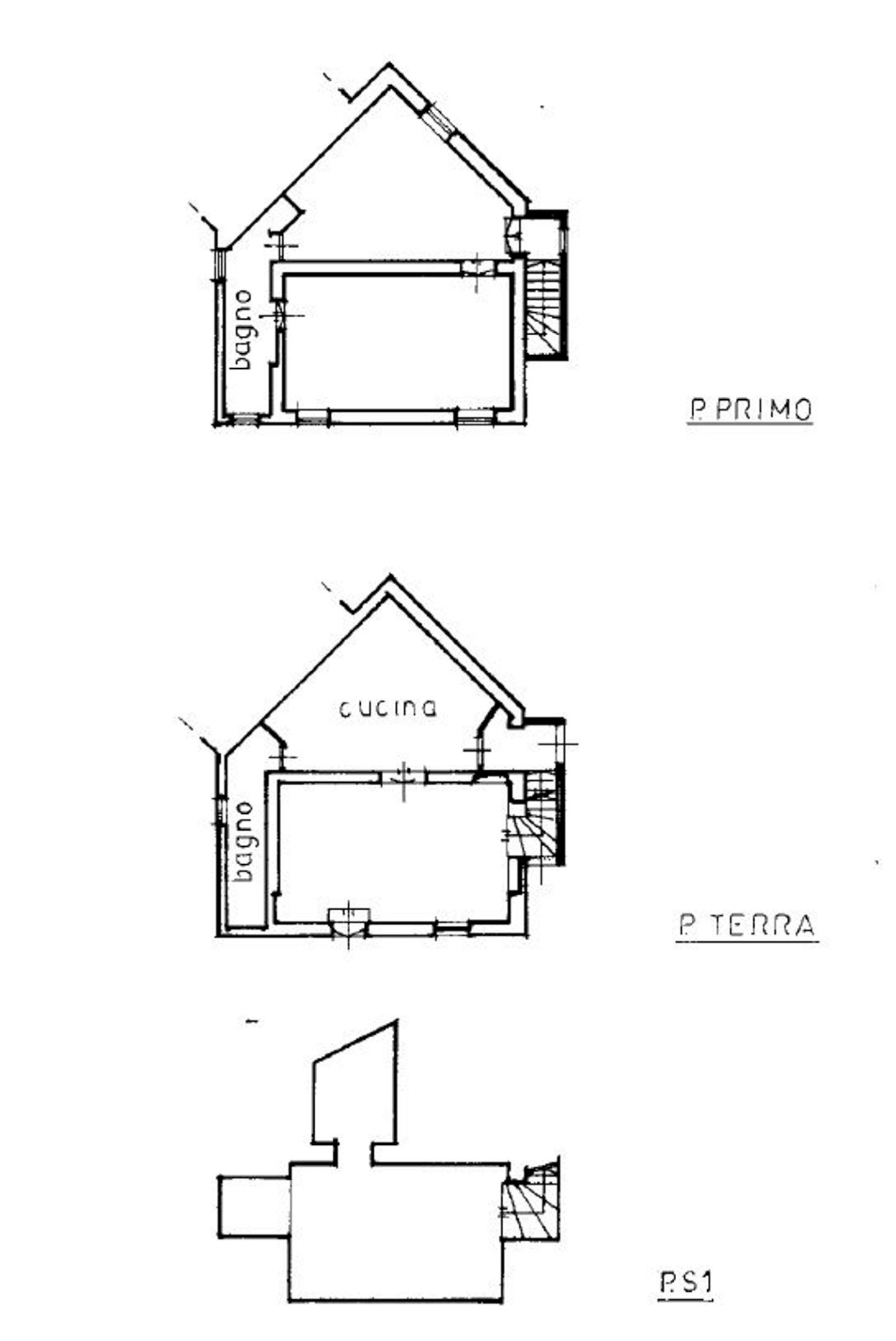 planimetria - Independent house Santa Croce, Macerata - floor plans 1