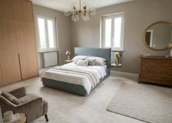 Camera da letto - Independent house via Piave, 1, Lozza - photo 8