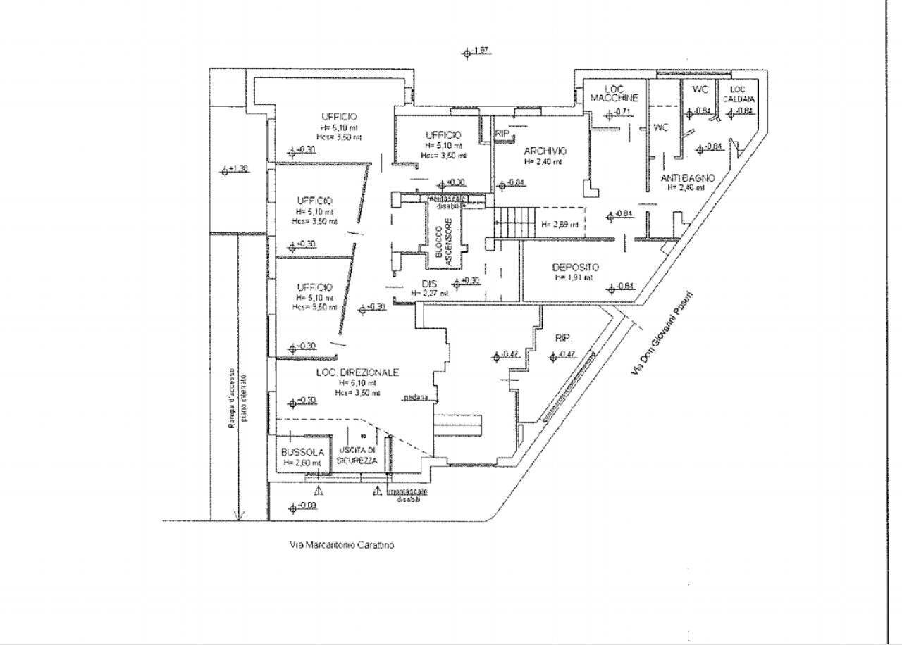 Shop via Marcantonio Carattino, 26, Varazze - floor plans 1