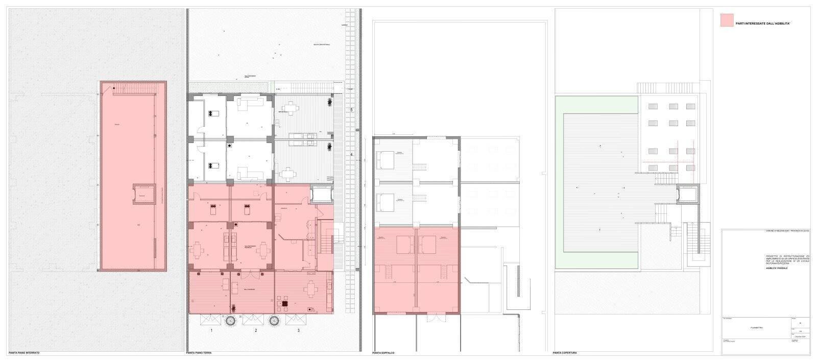 Stable - Palace via Gioacchino Rossini, 30, Melendugno - floor plans 1