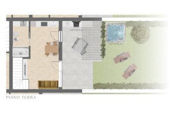 Planimetria - Terraced Villa Litoranea, Montalto di Castro - photo 3