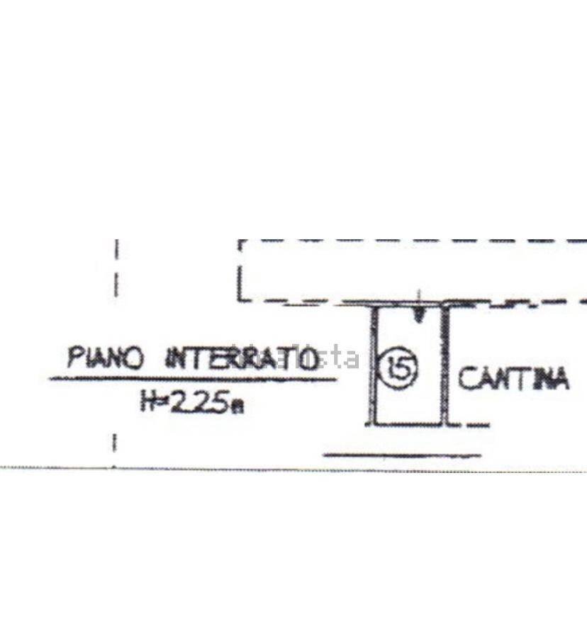 Two-room apartment via Romana, 98, Bordighera - floor plans 1