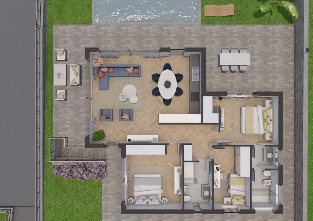 Planimetria - Terreno edificabile strada Mongioie, 9, Sanremo - foto 2